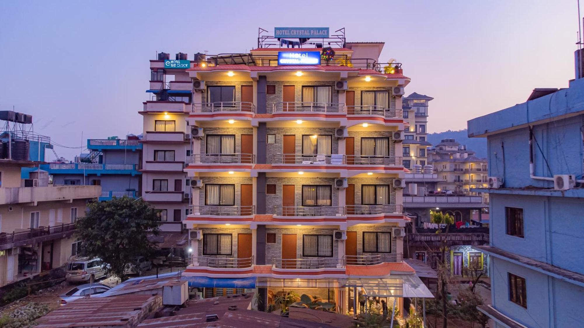Hotel Crystal Palace Pokhara Exterior foto